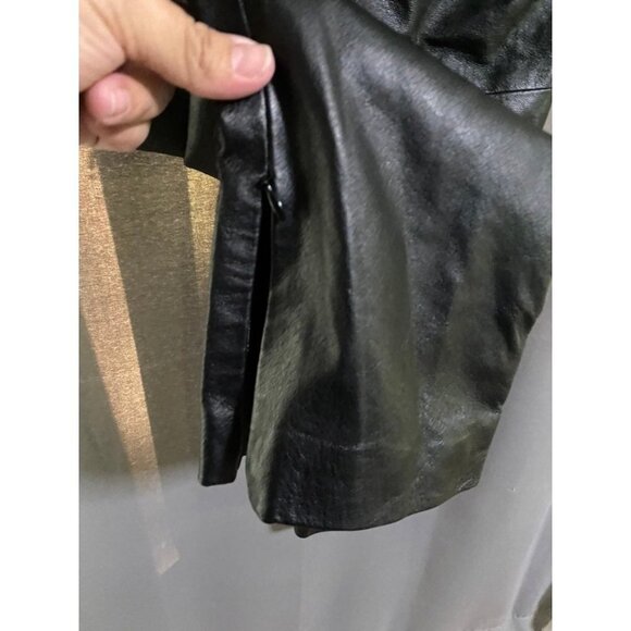 Metrostyle Real Leather Biker Pants Women's Size 6 - Picture 5 of 7